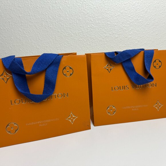 LOUIS VUITTON Gift Bag Bundle 2 pc NEW - Picture 4 of 10